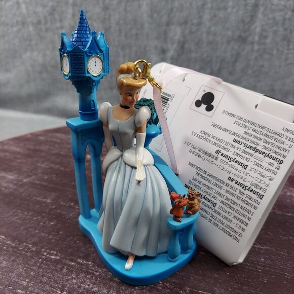 Disney Cinderella Castle Clock Collectible Sketchbook Ornament - Picture 4 of 6